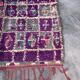 Moroccan Talsint purple rug - 193 x 324 cm