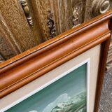 Original Italian painting Antonio Ponticelli oil on canvas landscape 140x82c