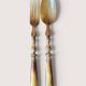 Silver-plated salad servers