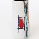 Sculptural vase Midcentury Scheurich, West Germany, 1960s