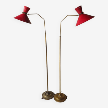 Diabolo floor lamps