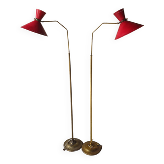 Diabolo floor lamps