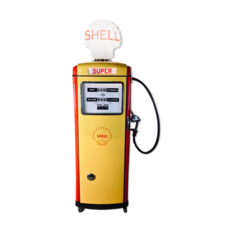Shell gas pump
