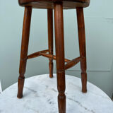 Tabouret en bois massif
