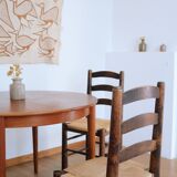 3 mulched chairs Georges Robert