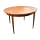 Vintage round table tapered feet