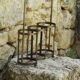 Metal bottle holder