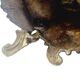 Rococo bronze bowl on stand, France, 1890s