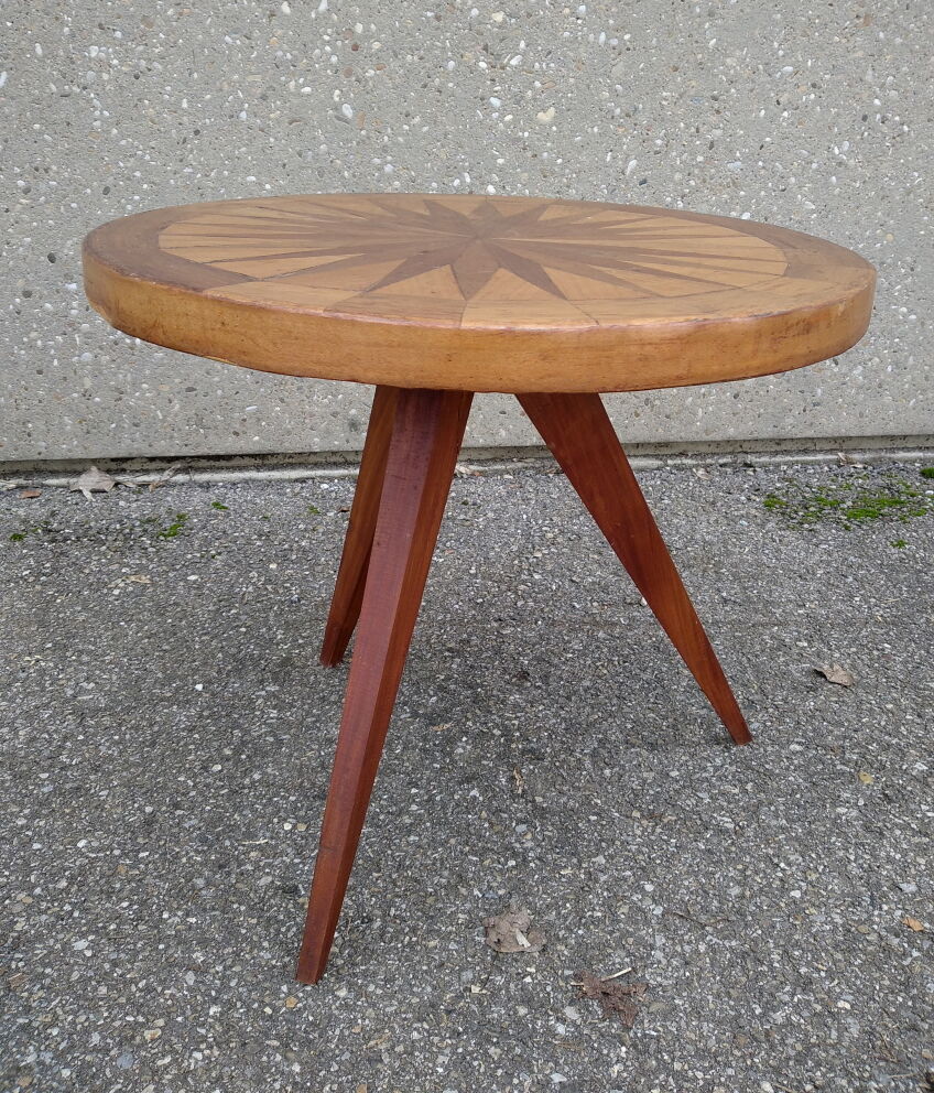Tripod coffee table