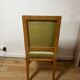Paire de chaises Louis XVI signées Maurice Hirch – Velours Vert Amande