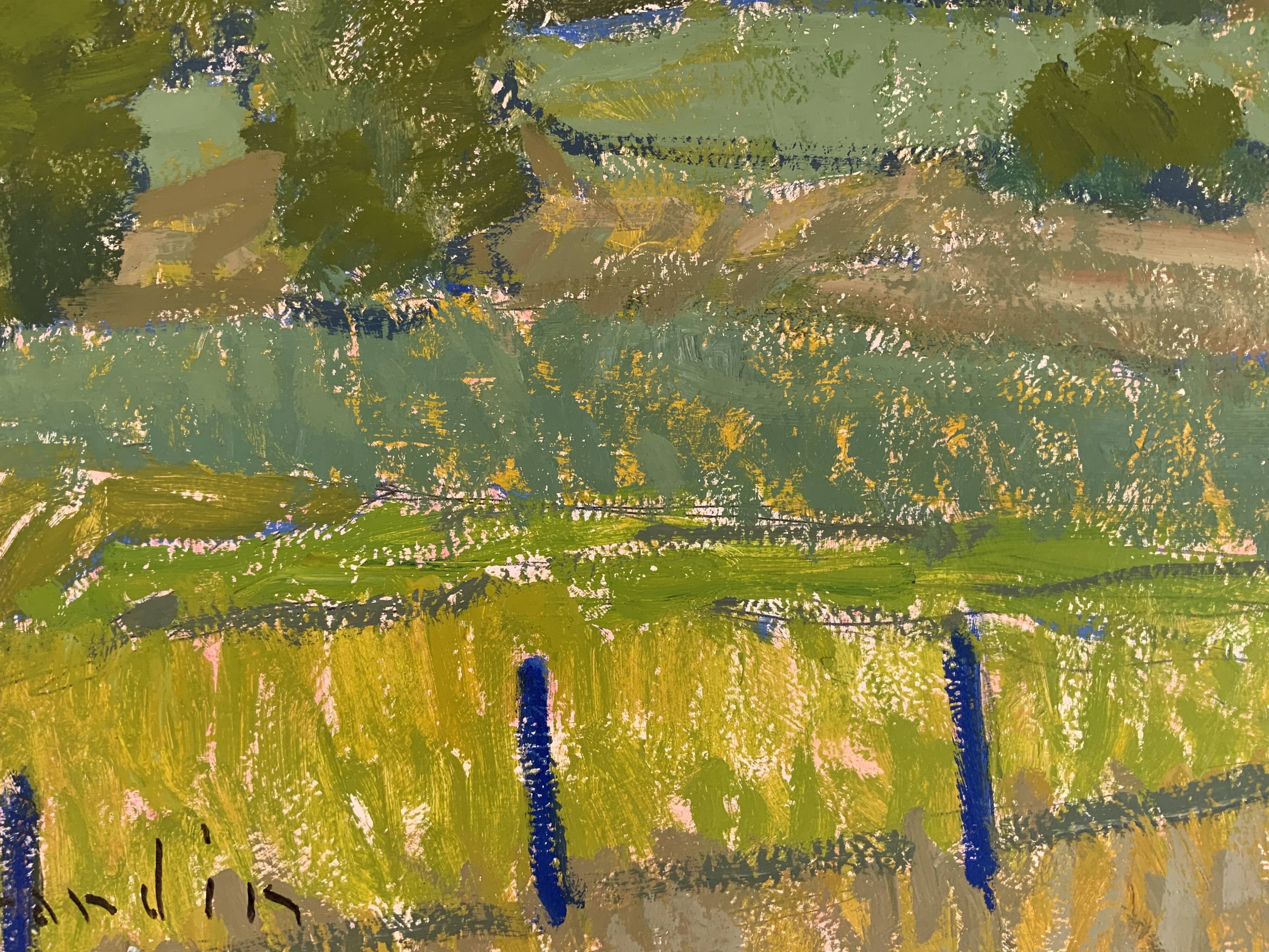 Vintage Painting Landscape signed by Svan Grandin (1906- 1982)