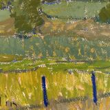 Vintage Painting Landscape signed by Svan Grandin (1906- 1982)