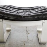 Lounge chair and ottoman Ilmari Lappalainen "Pulkka" for ASKO