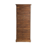 Solid wood column equipped with 20 drawers