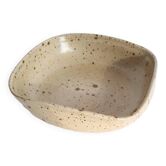 Pyrite stoneware dish