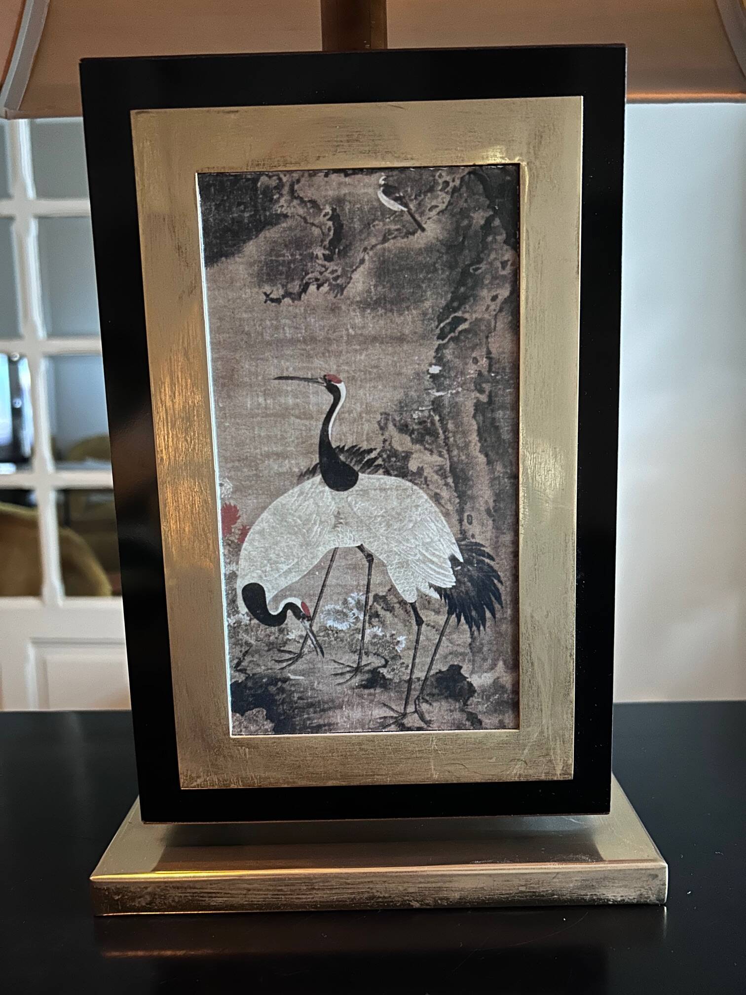 large asian pagoda lamp