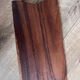 Teak plateau and rope handle