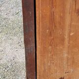 Parisian sideboard in solid oak and solid poplar early 20th century