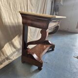 Mahogany console