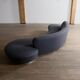 Vladimir Kagan serpentine sofa for Directional USA 1999