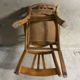 Pair of 1950s bistro chairs