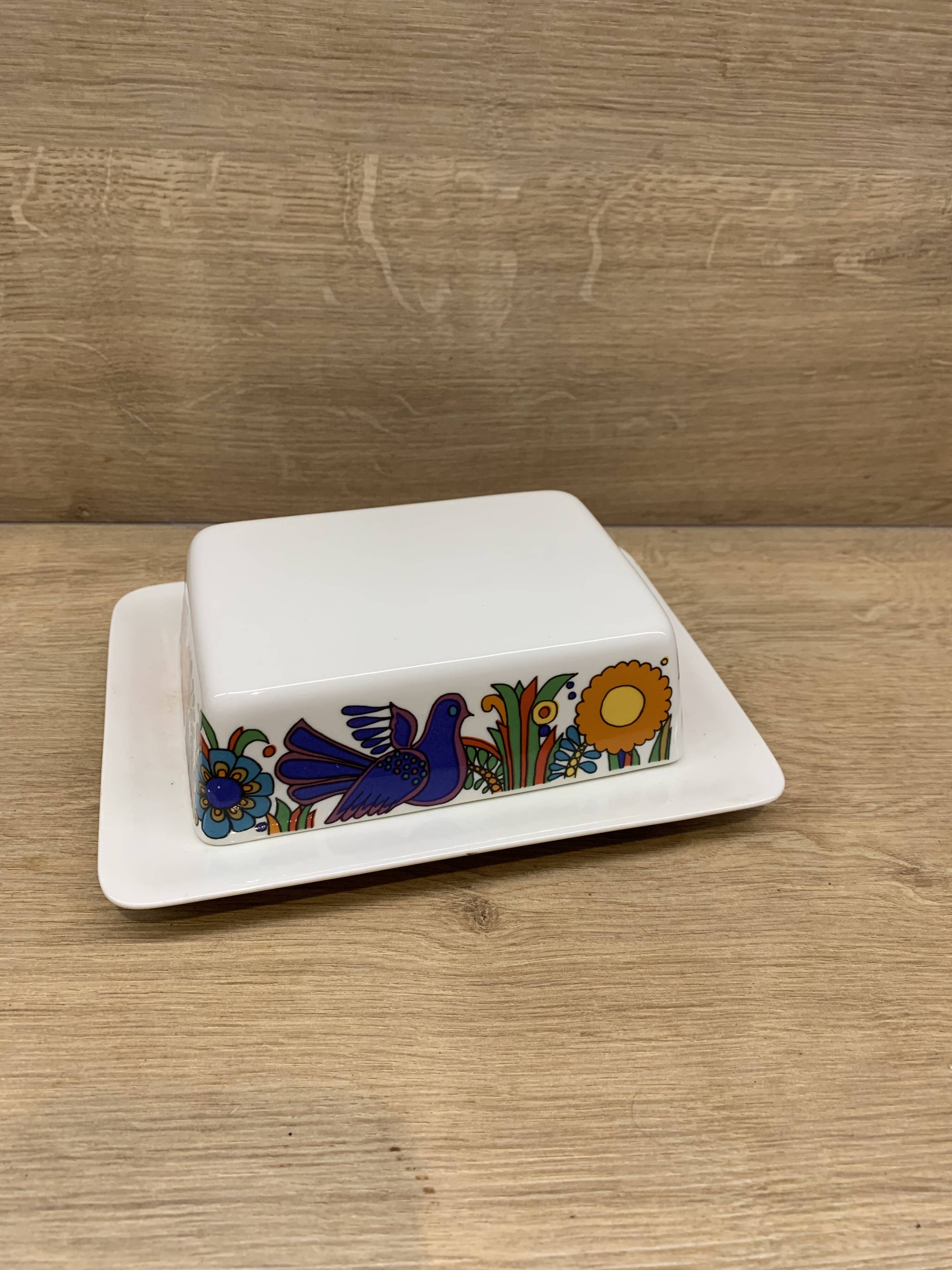 Beurrier Villeroy & Boch Acapulco, années 1970