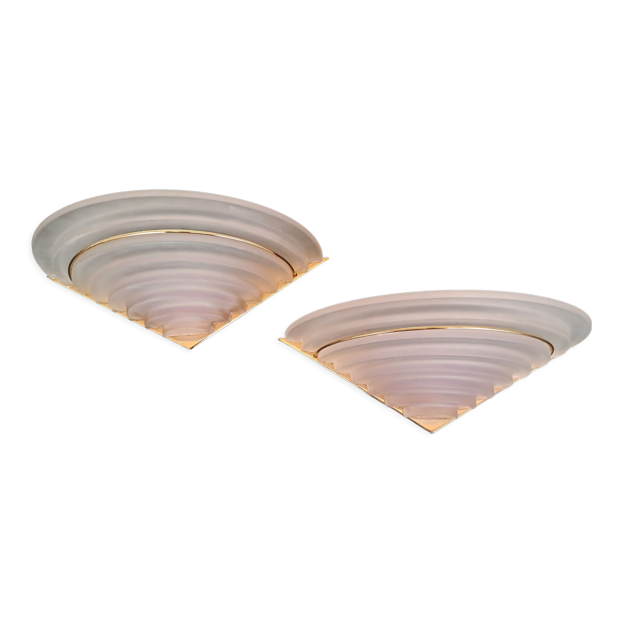 Paire d'appliques vintage