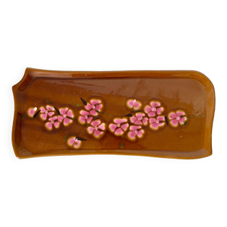 Poët Laval Brittany ceramic cake dish
