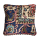 Vintage Turkish Rug Cushion Cover , 45 x 45 cm