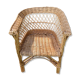 Fauteuil enfant rotin