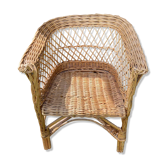 Rattan children's chair