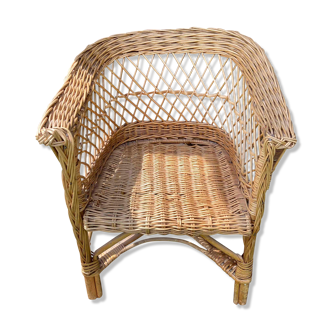 Rattan children's chair
