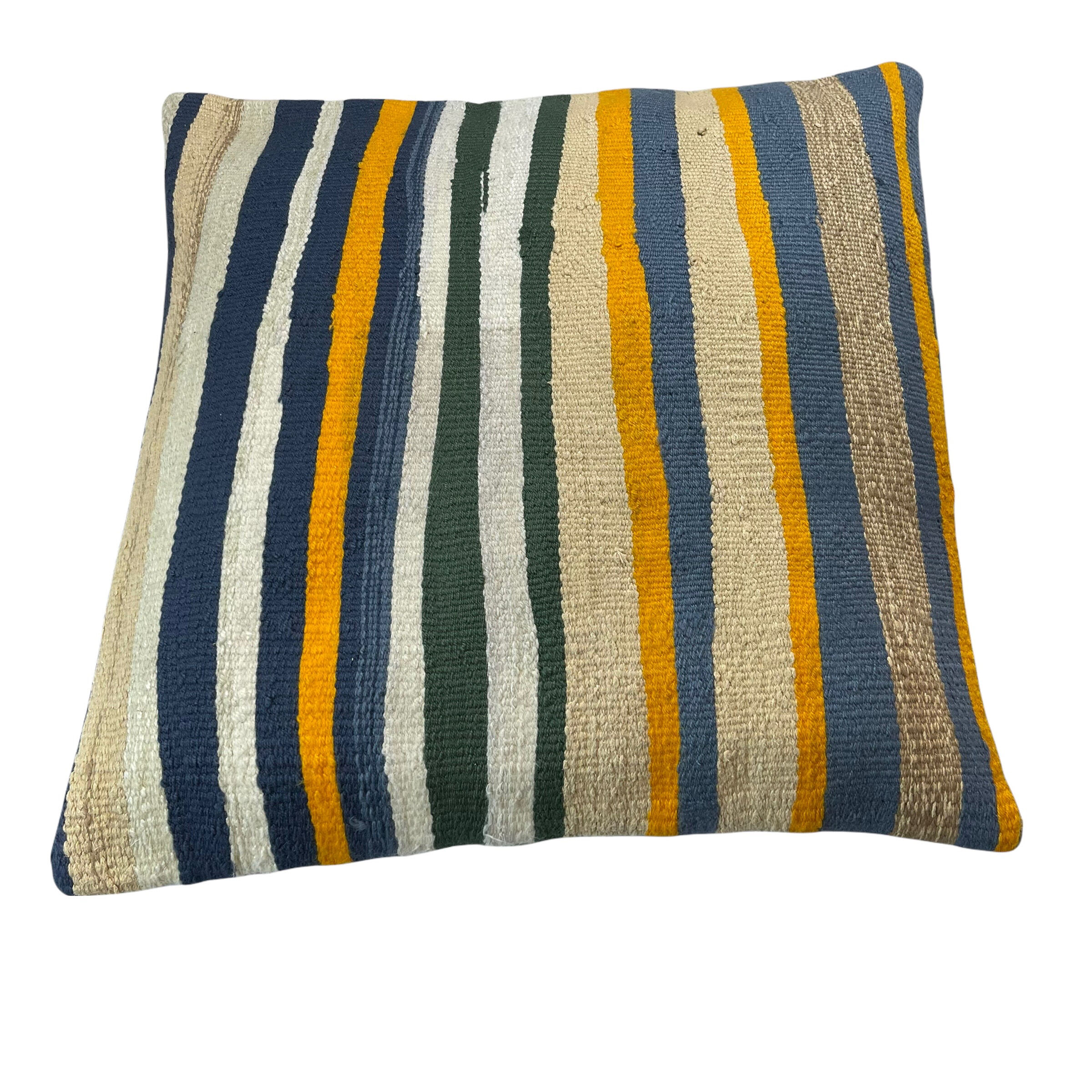 Vintage Turkish KIlim Cushion Cover, 60x60 cm