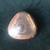 Empty bubbled glass pocket
