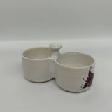 saliére en céramique années 60