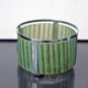 Art Deco Candle Holder Stand by WMF Ikora with Green Glass