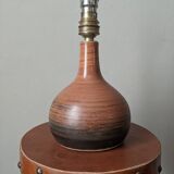 Pied de lampe en céramique slow décoration campagne scandinave artisanal