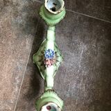Pair of dabbling candlesticks