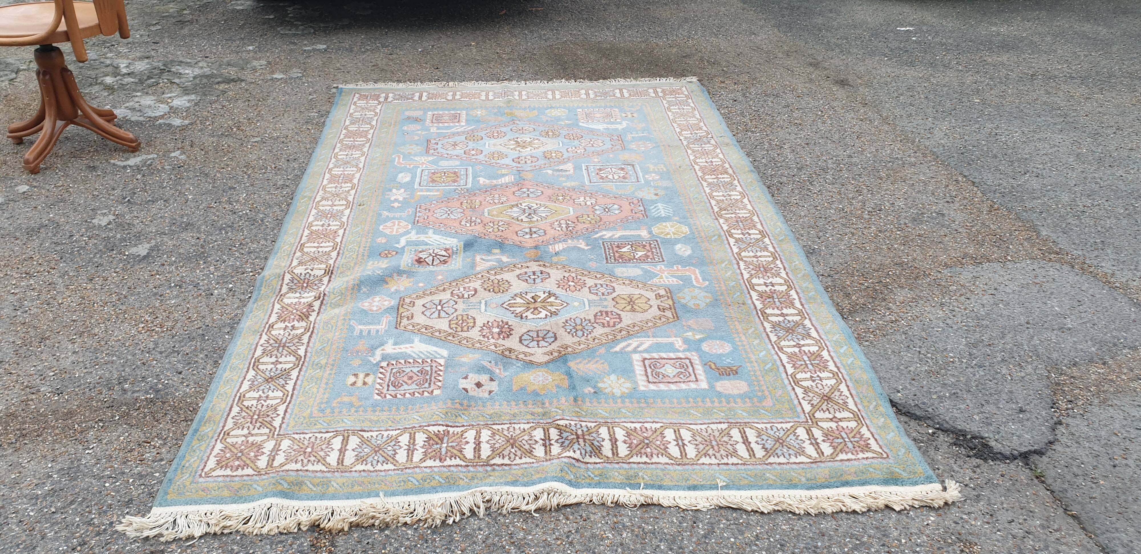 Oriental wool rug