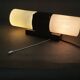 Pair of Opaline Glass and Bakelite Wall Lights, Czechoslovakia, 1960s