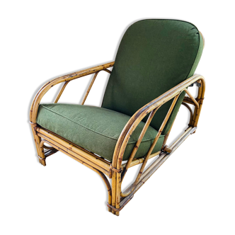 Audoux Minnet rattan armchair