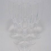 Set of 6 champagne flutes
