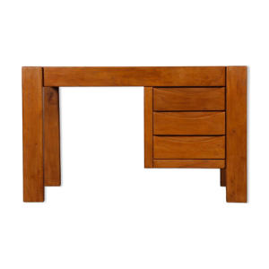 bureau en orme massif