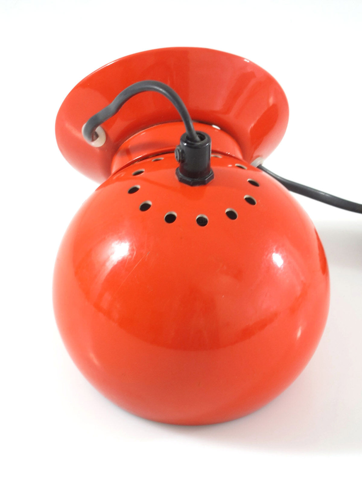 Abo Randers original scandinavian vintage red magnet bedside Ball Lamp