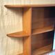 Solid pine bathroom cabinet with shelf - mid 20th century.