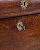 Secretary – Polished oak – Green felt cloth & brass handles – 4 drawers – 1820s