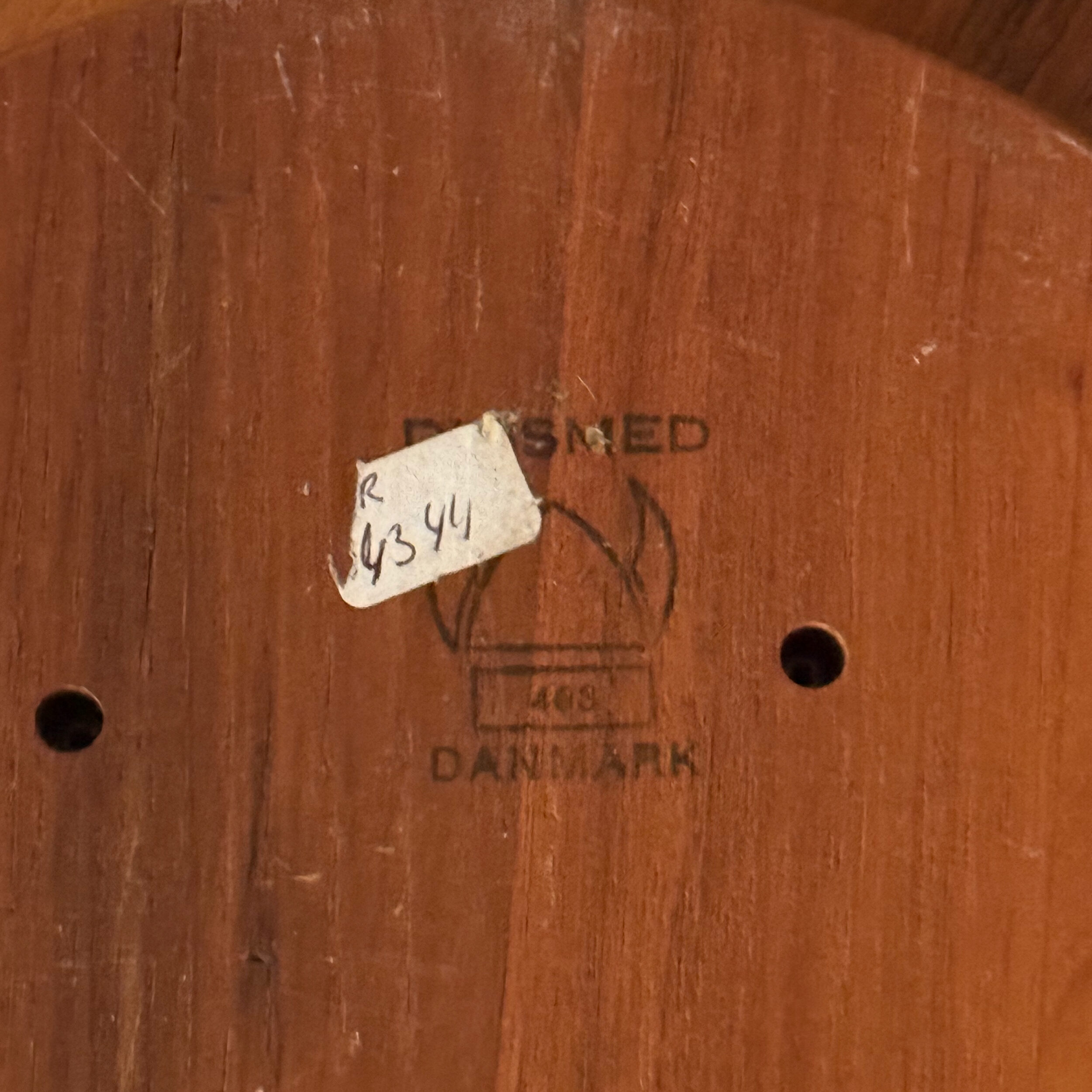 Danish Lazy Susan snack tray by Digsmed, Denmark, 1960s