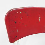 Industrial steel bar stool, stool, Cosco