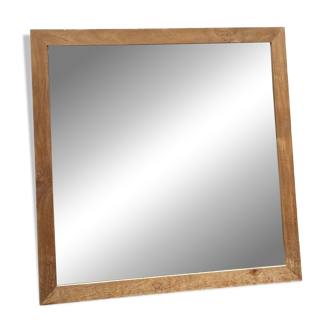 Grand miroir entourage en bois