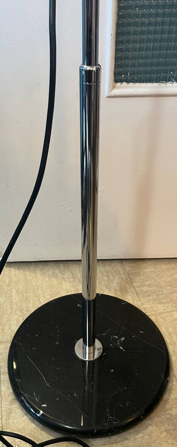 Mezzaluna halogen floor lamp by Bruno Gecchelin for Skipper and Pollux, 1974.